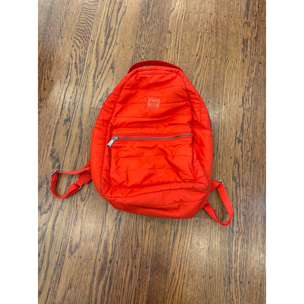 Herschel Supply Co Quilted Backpack Red Padded Daypack Bag
